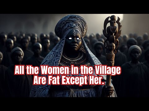 All the Women in the Village Are Fat Except Her  | African Folktale #mysterystory #africanstories