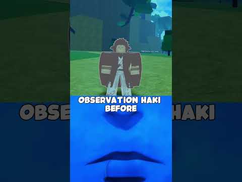 Blox Fruit Old Observation Haki Vs New Comparison . #roblox #bloxfruit #bloxfruits