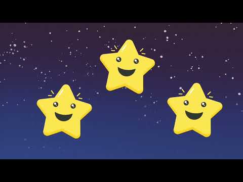 Baby sensory videos - Lullaby song- Twinkle twinkle little star