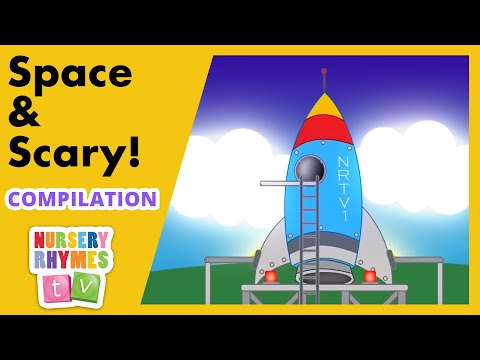 SPACE & SCARY! | Compilation | Nursery Rhymes TV | English Songs For Kids