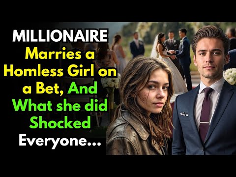 Young Millionaire Marries a Homless Girl as a Bet, and Is Surprised When...