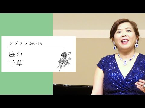 庭の千草（菊）唱歌　ソプラノ歌手SACHIA. さちあ　原曲アイルランド民謡　夏の名残のバラ　日本の歌　叙情歌　ヒーリングボイス　癒しの歌声