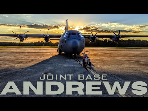 JBA - JOINT BASE ANDREWS, MD  | C-130J LANDING - 4K