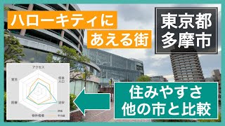 多摩市に引越しする前に｜他の市と比べた住みやすさ調査！治安・物件相場・将来人口など