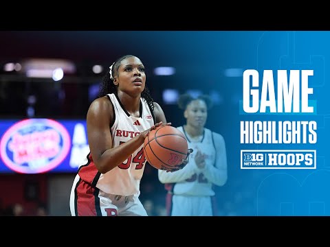 Lafayette at Rutgers | Highlights | Big Ten Women's Basketball | 12/21/2024