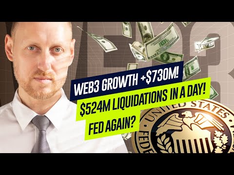 Record in Web3, Fed's Plans, Mass Liquidations, Cryptocurrencies Outperform Stock Market, XRP-ETF