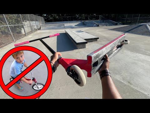 Riding The New Skatepark Before The Snakes Get To It