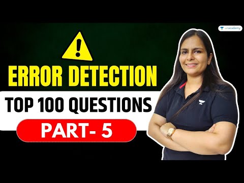 Top 100 Questions - Error Detection (Part-5) English Grammar Nimisha Bansal | Bank Affairs