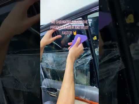 HOW TO TINT  A TRUCK OR SUV SIDE WINDOW!