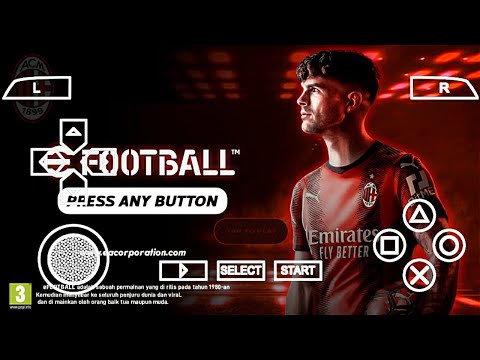 eFootball PES 2024 PPSSPP Special Patch Liga Europa & Asean AFC Update Transfer Best Graphics