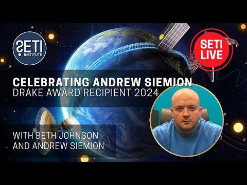 Celebrating Andrew Siemion, Drake Award Recipient 2024 for SETI Leadership and Contributions