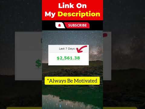 How I Made 🔥$2,561.38🔥 in one Week using Affiliate Marketing 💥 #shorts