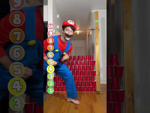 Super Mario: Red Cups, Level Up 🍄