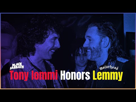 Black Sabbath's Tony Iommi honors Motorhead's Lemmy | And why Lemmy was called Lemmy