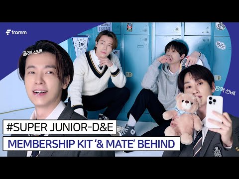 SUPER JUNIOR-D&E MEMBERSHIP KIT ‘& MATE’ BEHIND