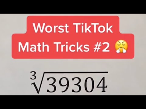 Worst TikTok Math Tricks #2 Explanation