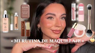 MI RUTINA DE MAQUILLAJE 💄| Paso a paso, productos... #makeup #tutorialdemaquillaje #makeuproutine