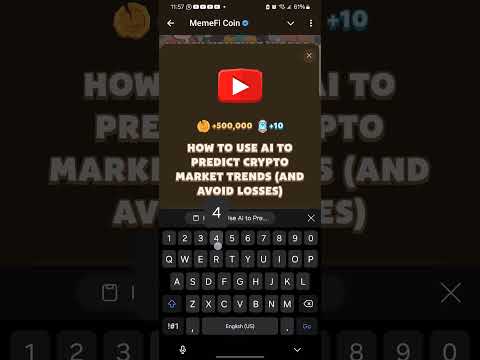 How to Use AI to Predict Crypto Market Trends (And Avoid Losses) Memefi New video code #memefi