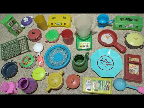 4 Minutes Satisfying ASMR With Unboxing Miniature Kitchen Toys Collection |Hello Kitty Kitchen Toys