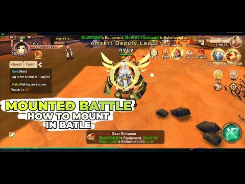 MOUNTED BATTLE l HOW TO MOUNT IN BATTLE l YULGANG GLOBAL