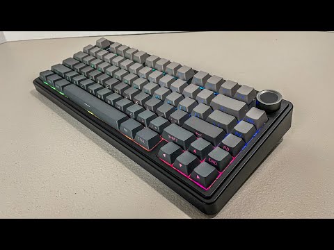 AULA F75 Pro Wireless Mechanical Keyboard (SOUND & REVIEW)