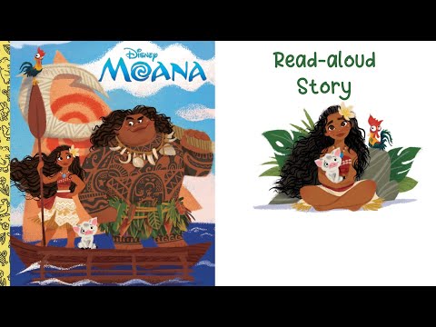 MOANA : A DISNEY READ ALONG