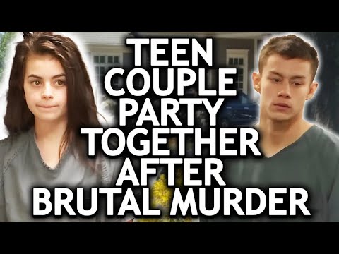 Teen Girl & Boyfriend Order Food & Party After Brutal Double Murder | Cassie Bjorge Case