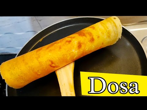 घर मैं बनाये Instant crispy dosa बहुत की कम समय और महनत मैं। Sada dosa