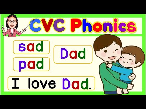 CVC Phonics Sentences | Practice Reading |  Teacher Aya Online Tutor