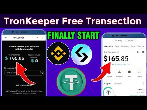 Tronkeeper Free 5 Ton Transection 🤑 Tronkeeper Usdt Withdraw | Tronkeeper Doller Withdrawal Process