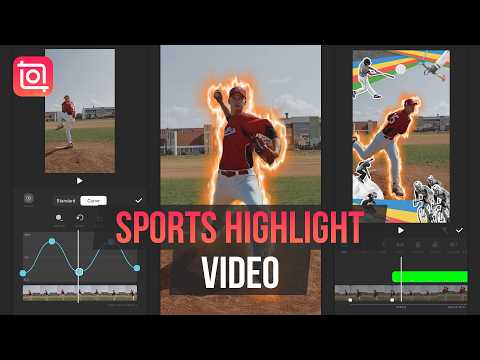 🏅Create Epic Sports Highlight Video with InShot | 💪Slow Motion Sports Video Tutorial