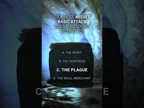 Okay, so what would you rate this one? An easy, medium, or hard quiz? 🤔 #DbD #deadbydaylight