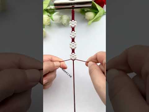 Seven Stars Shining Rope Braiding Skills Sharing Simple Braiding Bracelet Tutorial Bracelet Brai