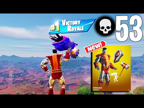 53 Elimination Solo Vs Squads "Build / Zero Build" Gameplay Wins (NEW Fortnite Chapter 5 Season 3)