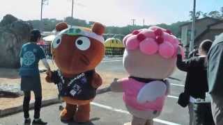 いがまんちゃん＆ムジナもん　ご当地キャラこども夢フェスタinしらかわ2014　二日目 00291