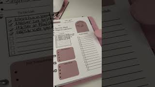 Little planning for back to school #organization #backtoschool #plannermom