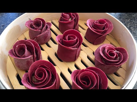 Rose dumpling | Friends are amazed by this appetizer | Valentine | Sunlife 阳光生活