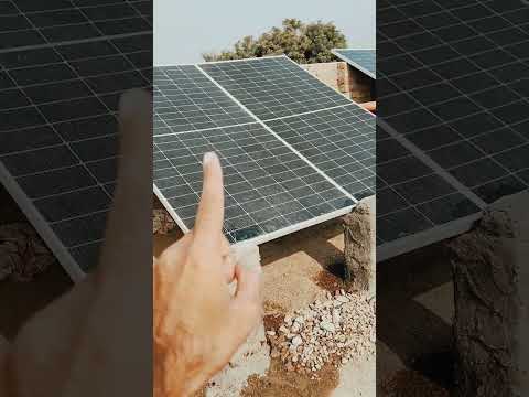 Solar plates sasta setup Ghar ki chhat per #solarpanels #solarplates