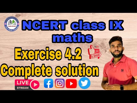 Class 9 Ex:- 4.2 linear equation in two variables #bookworm #instagram #maths #ncertsolutions