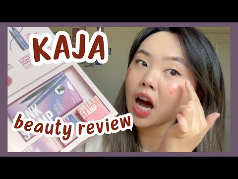 Full Face of KAJA Beauty