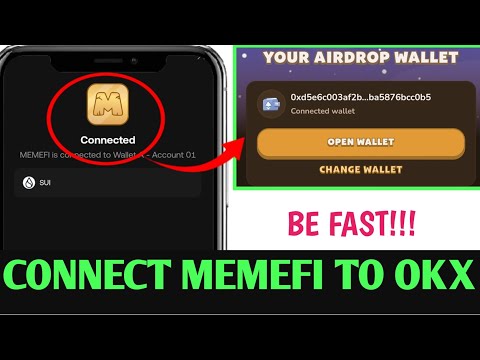 Connect MemeFi With OKX Wallet And Withdraw Your Coins