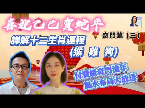 【粵語中字】剖析2025乙巳年猴雞狗生肖運程 | EP0070 20241104 #自己話事 #阿娜 #李sir玄宇宙學園 #喜迎乙巳賀蛇年 #奇門命盤 #奇門風水 #幾何立極法 #乙巳年十二生肖運程