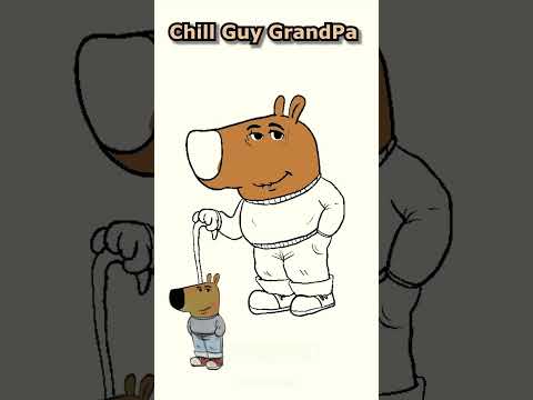 Chill Guy GrandPa | shorts #shorts #chillguy