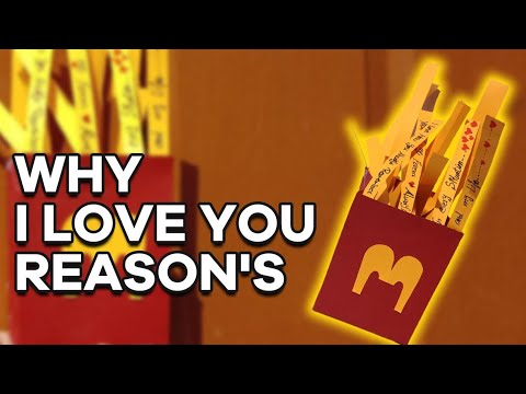 why i love you | Box with reason's | Crafted ideas | gift for love once ♥️🤗