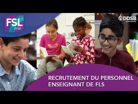 Durham District School Board:  Vidéo de recrutement d’enseignants de français langue seconde