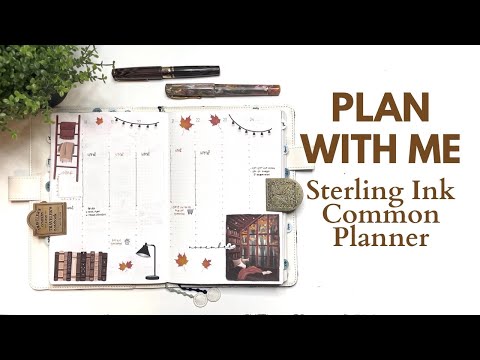 PLAN WITH ME // Sterling Ink A5 Common Planner // Nov 18-24, 2024