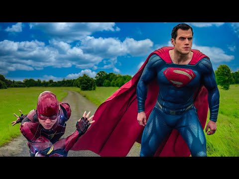 Flash vs Superman - Race Scene - Justice League (2017) Movie Clip