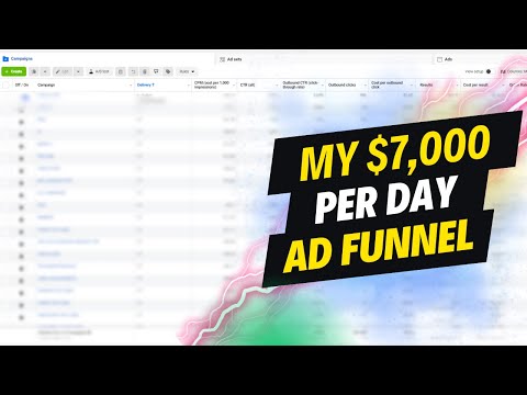 How I Made a $7,000 Per Day Facebook Ad Funnel