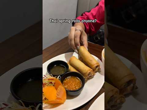 Something new! #springroll #springrolls #thaifood #youtubeshorts #foodvlog #yummy #crispy #food