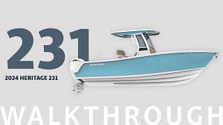 Heritage 231 Center Console - 2024 Walkthrough #boatwalkthrough #newboat